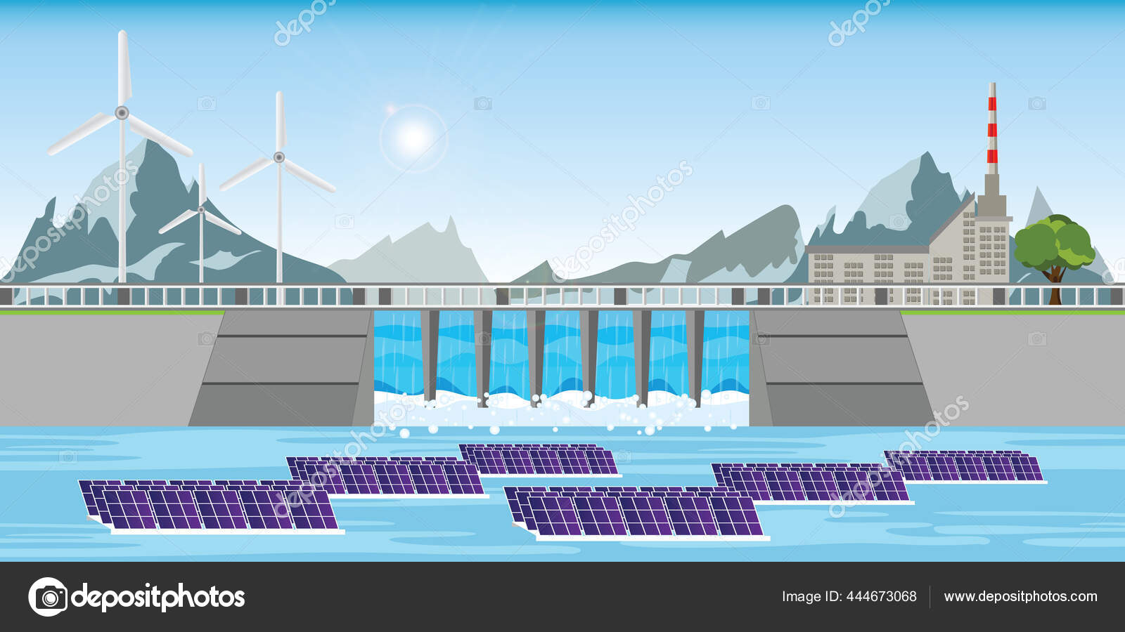 نیروگاه خورشیدی شناور
